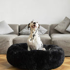 Hundebett WOLKE Plüsch Beige