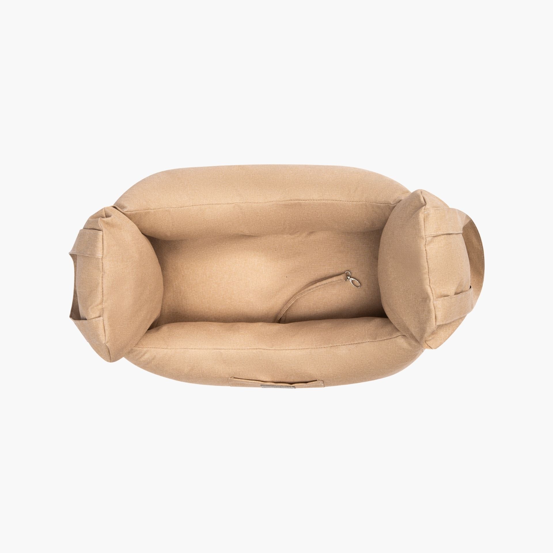 Hunde-Autositz Hellbraun für Tiere bis 12 kg