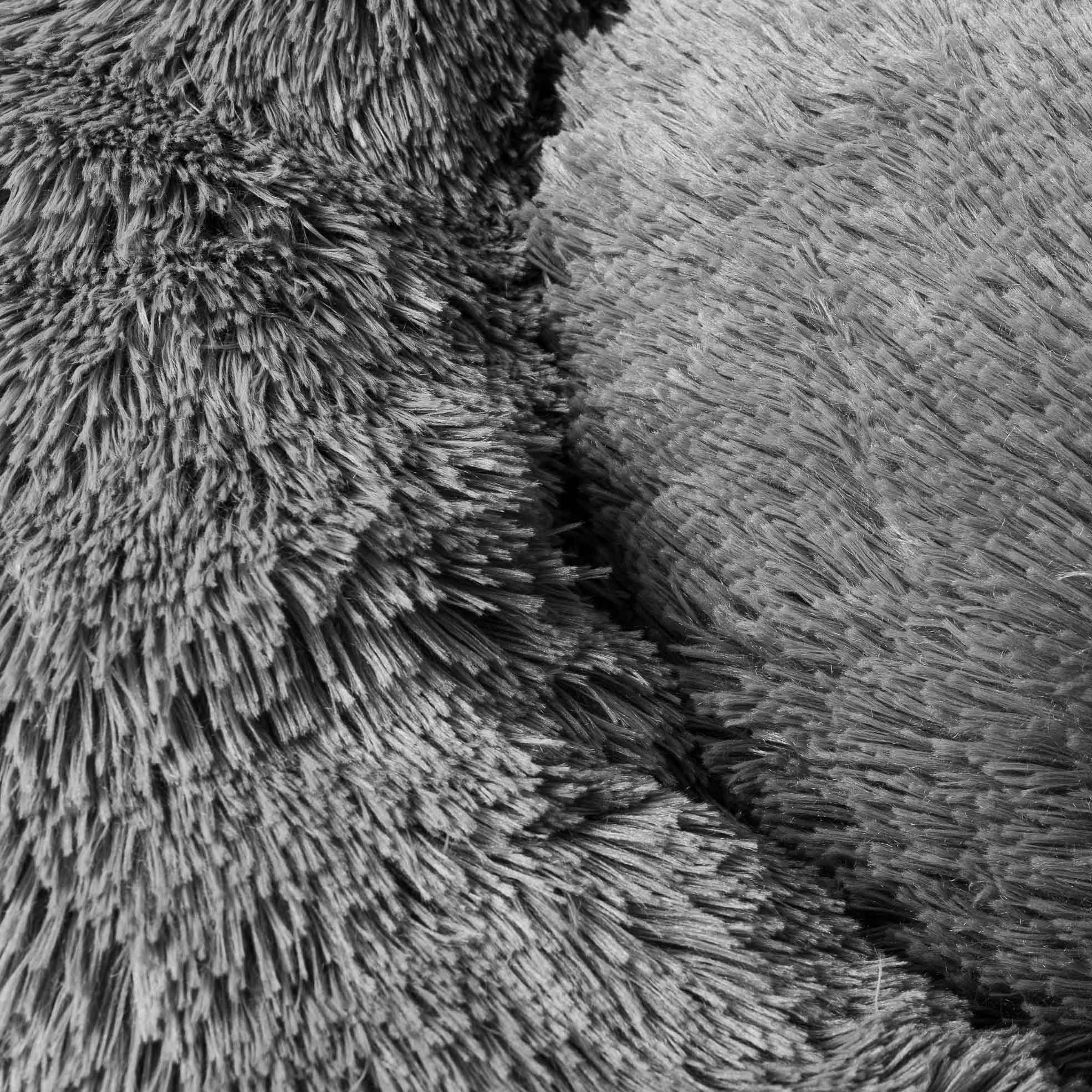 Hundebett Premium Wolke -  Dunkelgrau