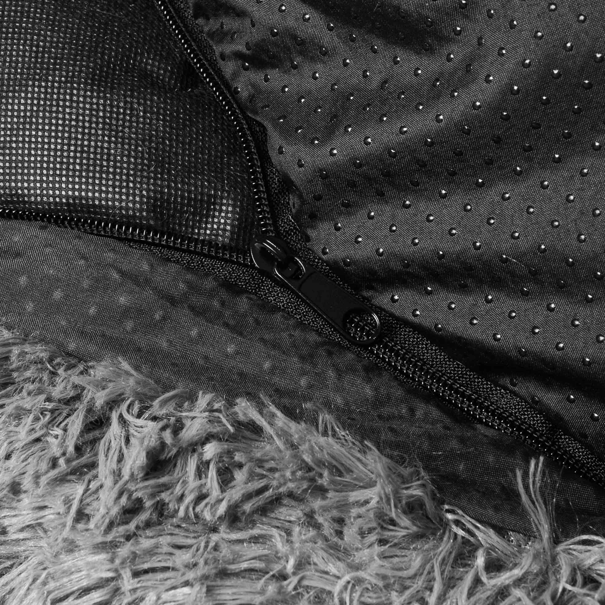 Hundebett Premium Wolke -  Dunkelgrau