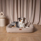 Hundebett ROYAL aus Bouclé Beige