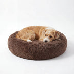 Hundebett WOLKE Plüsch Beige