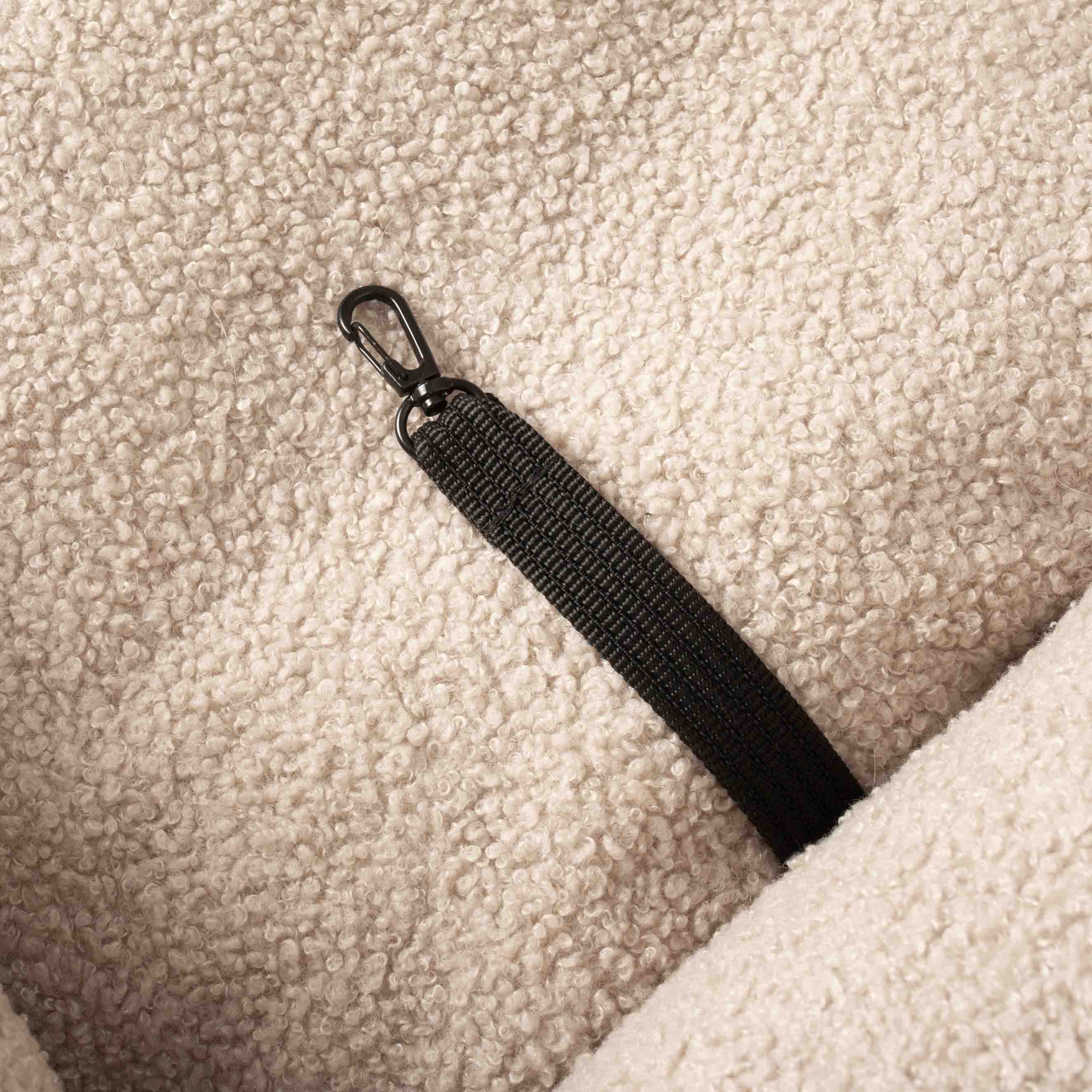 Hundeautositz Bouclé SAND