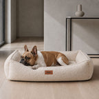 Hundebett ROYAL Creme Bouclé