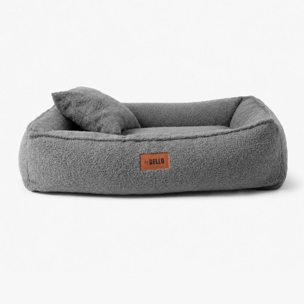 Hundebett ROYAL Bouclé Dunkelgrau