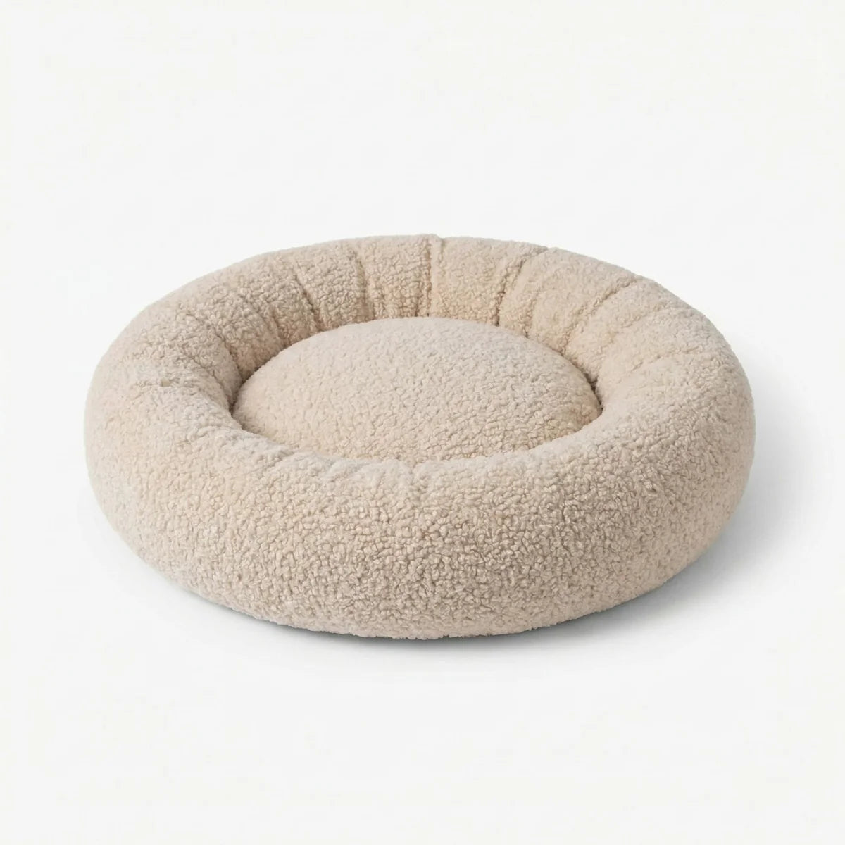 Hundebett WOLKE Bouclé Beige