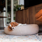 Hundebett WOLKE Bouclé Beige