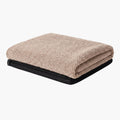 Bouclé Bezug für Hundebett in Beige – stilvoll, weich und pflegeleicht