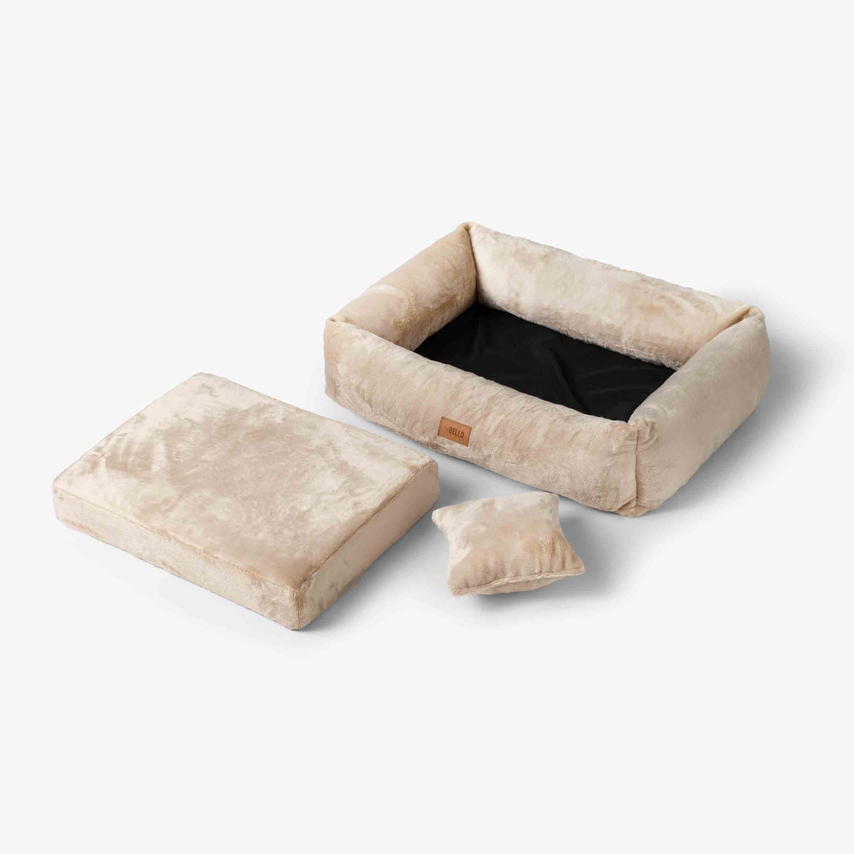 Hundebett VELVET Beige