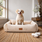 Hundebett VELVET Beige
