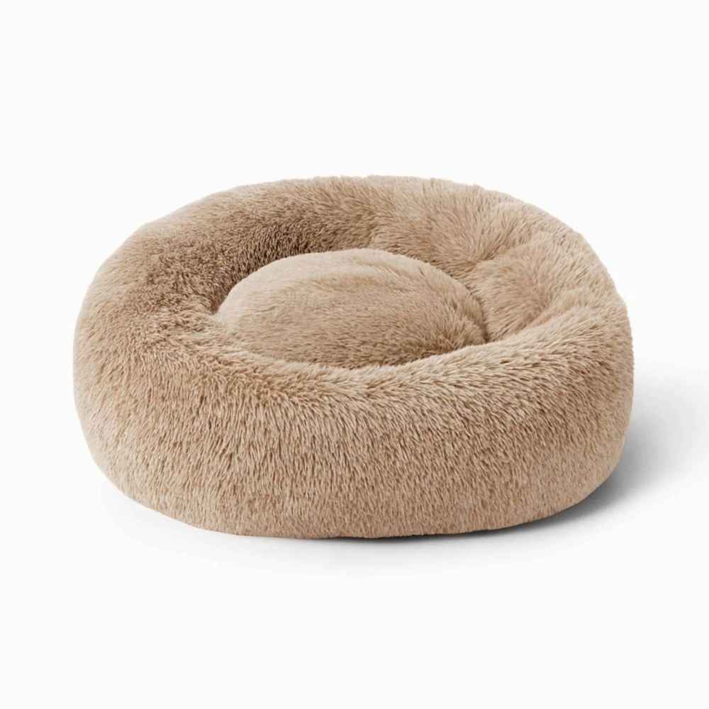 Hundebett WOLKE Plüsch Beige