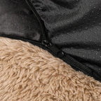 Hundebett WOLKE Plüsch Beige