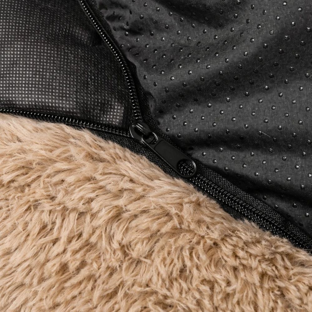 Hundebett WOLKE Plüsch Beige