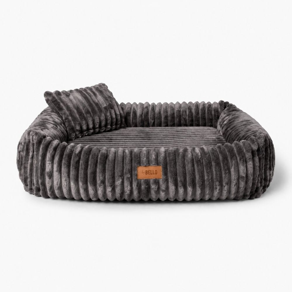 Hundebett BELLO Dunkelgrau