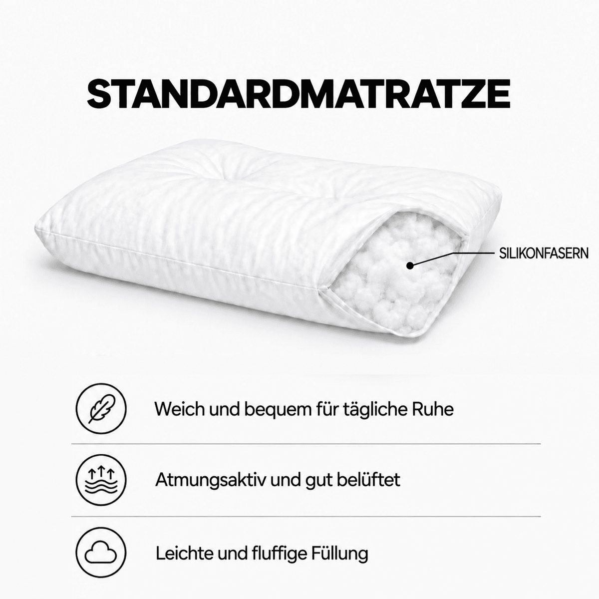 Hundebett BELLO Cord Dunkelgrau